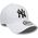 New Era Czapka New York Yankess 9FORTY League Biała 9586336 887493375408
