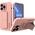 Wozinsky Wozinsky Kickstand Case elastyczne silikonowe etui z podstawką iPhone 13 Pro Max różowy 9598981 9145576234020