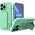 Wozinsky Wozinsky Kickstand Case elastyczne silikonowe etui z podstawką iPhone 13 Pro miętowy 9598988 9145576234129