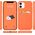 Hurtel Card Case silikonowe etui portfel z kieszonką na kartę dokumenty do iPhone 12 Pro Max czerwony 9599136 9145576228111