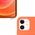 Hurtel Card Case silikonowe etui portfel z kieszonką na kartę dokumenty do iPhone 12 Pro Max pomarańczowy 9599141 9145576228173