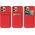 Hurtel Card Case silikonowe etui portfel z kieszonką na kartę dokumenty do Xiaomi Redmi 10X 4G / Xiaomi Redmi Note 9 biały 9599265 9145576229439
