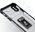 Hurtel Crystal Ring Case pancerne hybrydowe etui pokrowiec + magnetyczny uchwyt iPhone XS Max czerwony 9599368 9145576226001