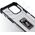 Hurtel Crystal Ring Case pancerne hybrydowe etui pokrowiec + magnetyczny uchwyt iPhone 12 Pro Max niebieski 9599398 9145576226308