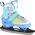 Rolki Nils Extreme NH18192 z wymienną płozą regulowane niebieskie r. 39-43 9612091 5907695591873