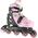 Rolki Nils Extreme NH18331 z wymienną płozą regulowane różowe r. 31-34 9612094 5907695596427