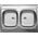 Deftrans 064-D-08036 DEFTRANS SZAFKA POD ZLEWOZMYWAK 80X60 2D0S DSM BIAŁA // DEF.064-D-08036 9616812 5906365465667