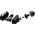 Słuchawki Philips Philips Fidelio true belaidės ausinės T1BK/00, Noise Cancelling Pro+, Natural Fidelio sound, Wind-noise reduction, Universal fit, Juodas