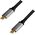 Kabel USB LogiLink USB-C - USB-C 1.5 m Czarno-srebrny (CUA0106)