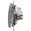 Schneider Electric Sedna Design, Przycisk z podświetleniem, srebrne aluminium 9624567 3606481479389