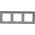 Schneider Electric Sedna Elements, Ramka 3-krotna, szkło czarne 9642574 3606481482846
