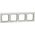 Schneider Electric Sedna Elements, Ramka 4-krotna, szkło białe 9642576 3606481482778