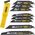 Dewalt zestaw 8 brzeszczotów do pilarki szabl 9663058 5035048089842