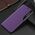 Hurtel Eco Leather View Case elegancki futerał etui z klapką i funkcją podstawki iPhone 13 Pro Max fioletowy 9676254 9145576231098