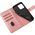 Hurtel Magnet Case elegancki futerał etui pokrowiec z klapką i funkcją podstawki iPhone 13 Pro Max różowy 9676315 9145576230633