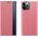 Hurtel Sleep Case pokrowiec etui z klapką typu Smart Cover iPhone 13 Pro różowy 9676333 9145576230954
