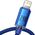 Kabel USB Baseus USB-A - Lightning 2 m Niebieski (BSU3025BLU) 9699845 6932172602727