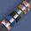 Hurtel Strap Fabric opaska do Watch 6 / 5 / 4 / 3 / 2 (44mm / 42mm) pleciony materiałowy pasek bransoletka do zegarka czarno-biały 9738517 9145576237892