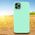 Hurtel Eco Case etui do iPhone 11 Pro silikonowy pokrowiec obudowa do telefonu miętowy 9738803 9145576233306