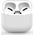 Hurtel Etui ochronne Case C do AirPods 1/2 białe 9738954 9145576238578