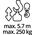 Einhell Wciągarka linowa TC-EH 250 EINHELL 9885552 4006825627183