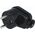 Orno ORNO WTYCZKA GUMOWA Z UCHWYTEM IP44 CZARNA 2P+Z WT-16/CZARNY 9919845 5907522194963