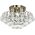Lampa sufitowa Mdeco LAMPA sufitowa ELM6773/4 21QG MDECO kryształowa OPRAWA glamour mosiądz 9935154 5902021245970