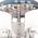Lampa sufitowa Mdeco Sufitowa Lampa glamour ELMDRS8006/3 8C MDECO metalowa 9935184 5902021245123