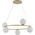 Lampa wisząca Sigma Lampa modernistyczna GAMA KOŁO Sigma 5-punktowa złoty 9937348 5907554417696