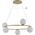 Lampa wisząca Sigma Lampa modernistyczna GAMA KOŁO Sigma 5-punktowa złoty 9937348 5907554417696