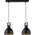 Lampa wisząca Sigma Metalowy żyrandol MARS Sigma regulowany żyrandol czarny 9937423 5907554416149