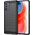 Hurtel Carbon Case elastyczne etui pokrowiec Motorola Moto G Stylus 2022 czarny 9939009 9145576240120