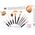 Rio PROFESSIONAL THE MAKE-UP ARTISTS 10 PCS PRO BRUSH COLLECTION - BRCO - RIO 9961795 5019487085818