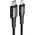 Kabel USB Acefast USB-C - Lightning 1.2 m Czarny (6974316280484) 10018006 6974316280484
