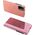 Hurtel Clear View Case futerał etui z klapką Xiaomi Poco X4 NFC 5G różowy 10062410 9145576241219