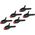 Kinzo Kinzo - Zestaw zaciskow chwytakow stolarskich 65 mm 6 szt. 10073897 8711252794921