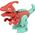 LeanToys Zestaw Dinozaur Parasaurolophus z Jajkiem DIY Śrubokręt 10074213 5904665992517