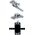Dunlop Dunlop - uchwyt rowerowy do telefonu 10-15 cm (szary) 10074814 5904501201087