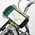 Dunlop Dunlop - uchwyt rowerowy do telefonu 10-15 cm obrotowy (szary) 10074815 5904501201179