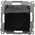 Kontakt-Simon Simon 54 Gniazdo do wersji IP44 z usz. (moduł) 16A 250V klapka transparentna czarny mat usz. do ramek S54 PREMIUM DGZ1BZ.01/49A 10134656 5902787870928