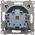 Kontakt-Simon Simon 54 Gniazdo wtyczkowe z uziemieniem i przesłonami (moduł) 16A 250V zaciski śrubowe czarny mat DGZ1Z.01/49 10134658 5902787870898