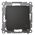 Kontakt-Simon Simon 54 Łącznik krzyżowy 10AX 250V szybkozłącza czarny mat DW7.01/49 10134683 5902787870324