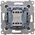 Kontakt-Simon Simon 54 Łącznik krzyżowy 10AX 250V szybkozłącza czarny mat DW7.01/49 10134683 5902787870324
