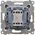 Kontakt-Simon Simon 54 Łącznik jednobiegunowy z podświetleniem LED (moduł) 10AX 250V szybkozłącza czarny mat DW1L.01/49 10134691 5902787870225