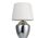 Lampa stołowa Platinet PLATINET TABLE LAMP LAMPA STOŁOWA SILVER BASE, WHITE SHADE, H35 [45690] 10165342 5907595456906