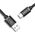 Kabel USB Dudao USB-A - USB-C 1 m Czarny (6973687242273) 10179462 6973687242275