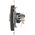Kontakt-Simon Simon 54 Gniazdo komputerowe pojedyncze RJ45 kategoria 6 z przesłoną przeciwkurzową (moduł) czarny mat D61.01/49 10250373 5902787871291