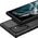 Crong Crong Hybrid Clear Cover - Etui Samsung Galaxy S22 Ultra (czarny) 10351771 5904310701525