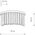 Kinkiet Nowodvorski Lampa ścienna glamour Cristal 7633 kinkiet czarny przezroczysty 10360791 5903139763394