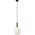 Lampa wisząca Italux Lampa wisząca ALDEVA PND-02340-1L-BRO Italux 10400054 5900644430773